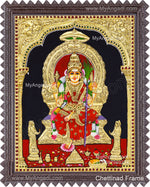 Kamatchi Amman Tanjore Painting