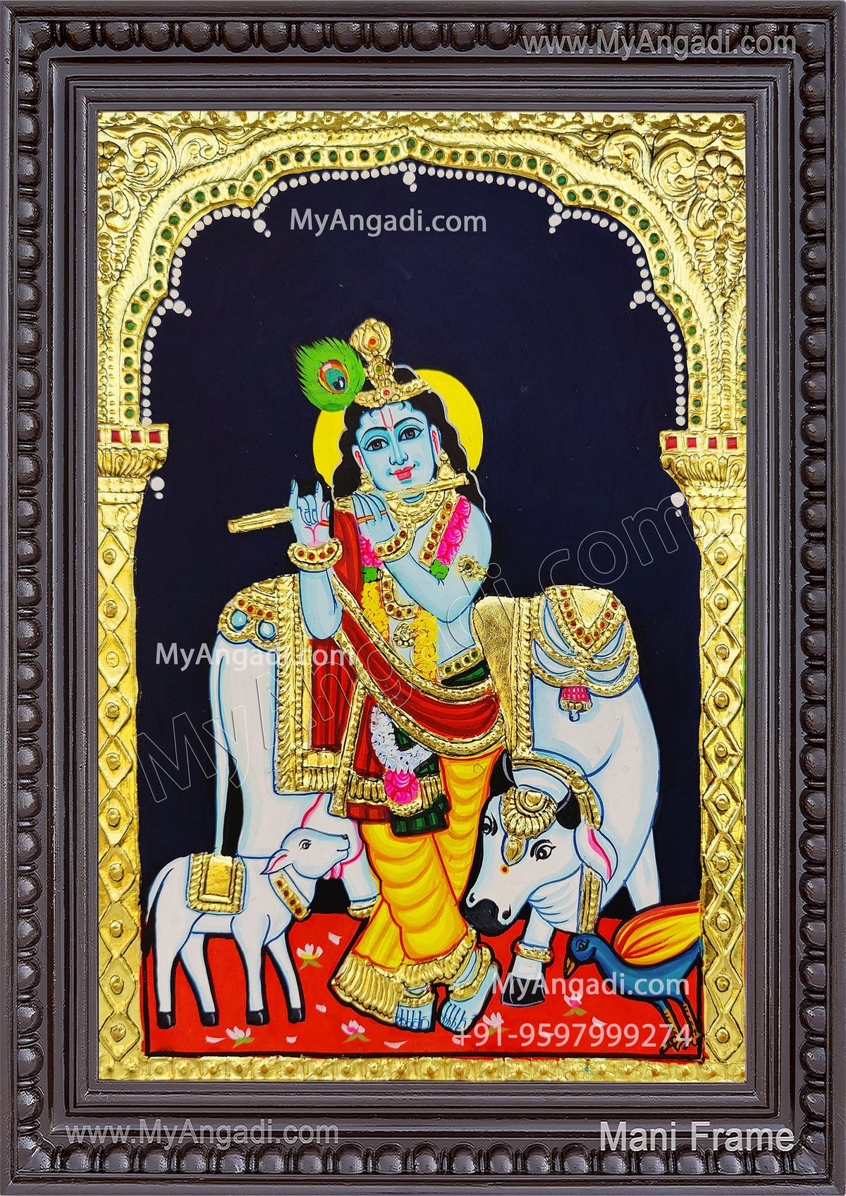 Krishna Tanjore Paintings