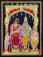 Andal Ranga Mannar Tanjore Painting