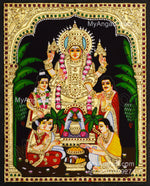 Sathyanarayana Tanjore Painting