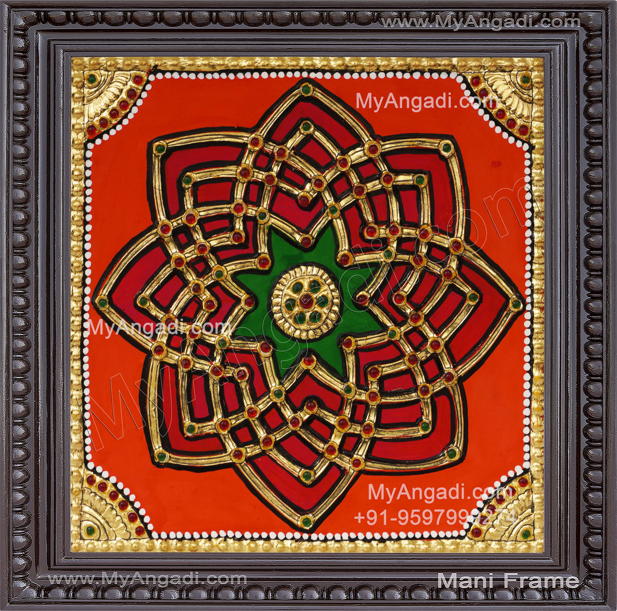 Aiswarya Kolam Tanjore Painting