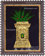 Tulsi Maadam Tanjore Painting