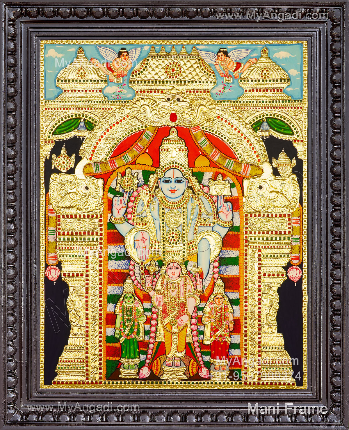 Gunaseela Perumal Tanjore Painting
