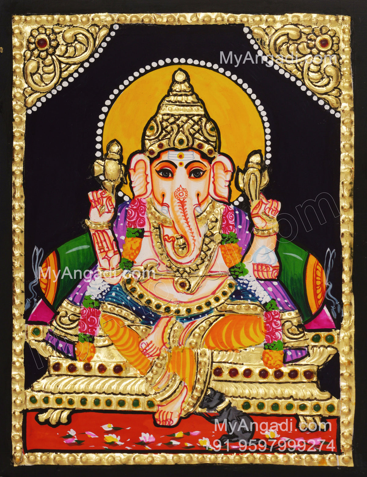 Ganehsa Tanjore Paintings