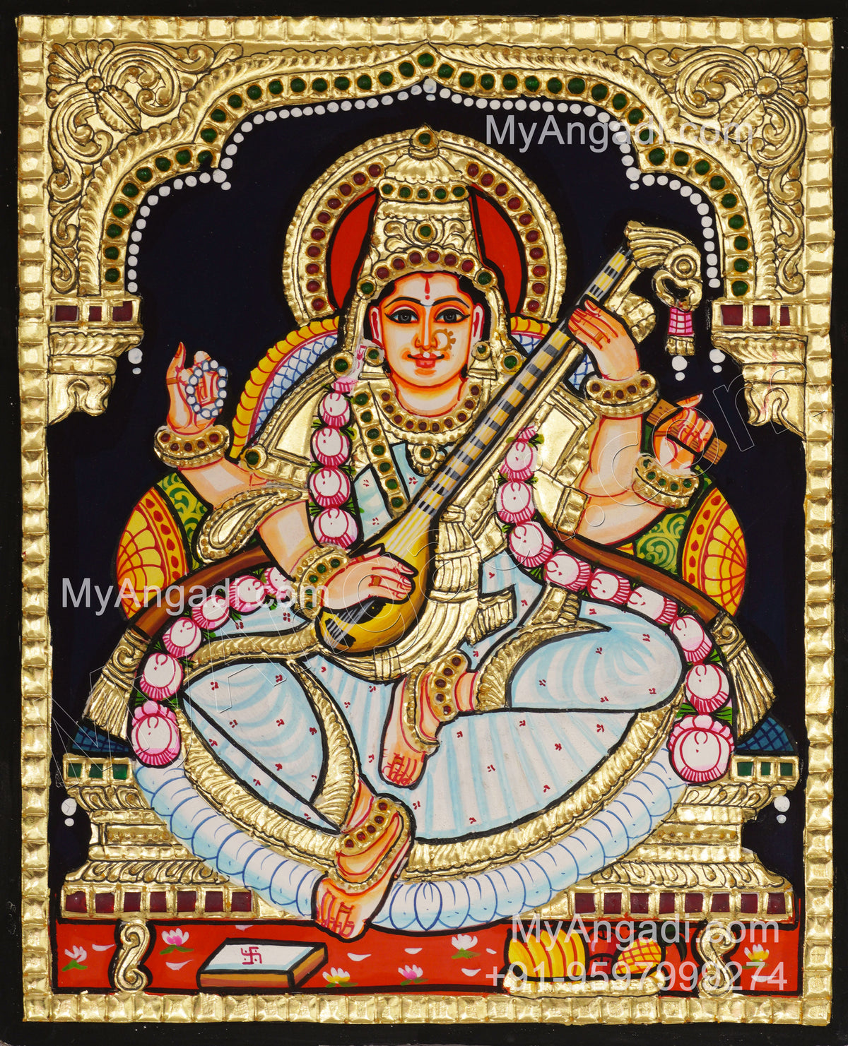 5 Set Tanjore Paintings