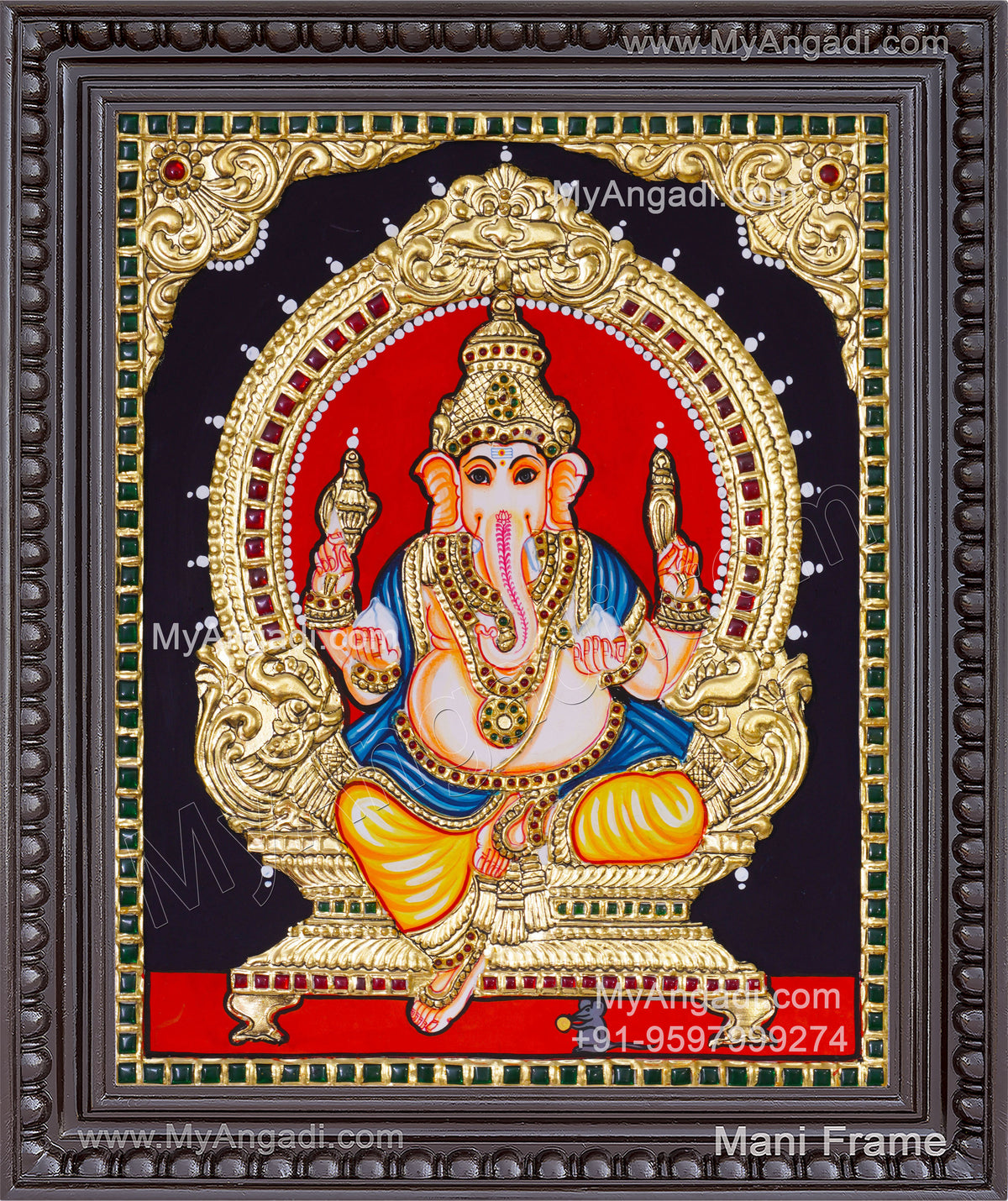 Ganesha Tanjore Paintings