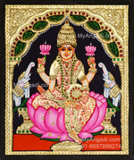 Gajalakshmi Tanjore Painting