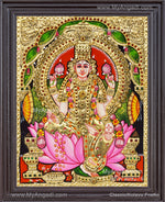 Iswarya Lakshmi Tanjore Painting