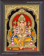Ganesha Tajore Painting