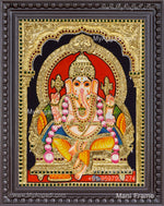 Ganesha Tajore Painting