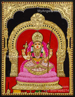 Agni Amman Tanjore Painting