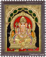Ganesha Tajore Painting