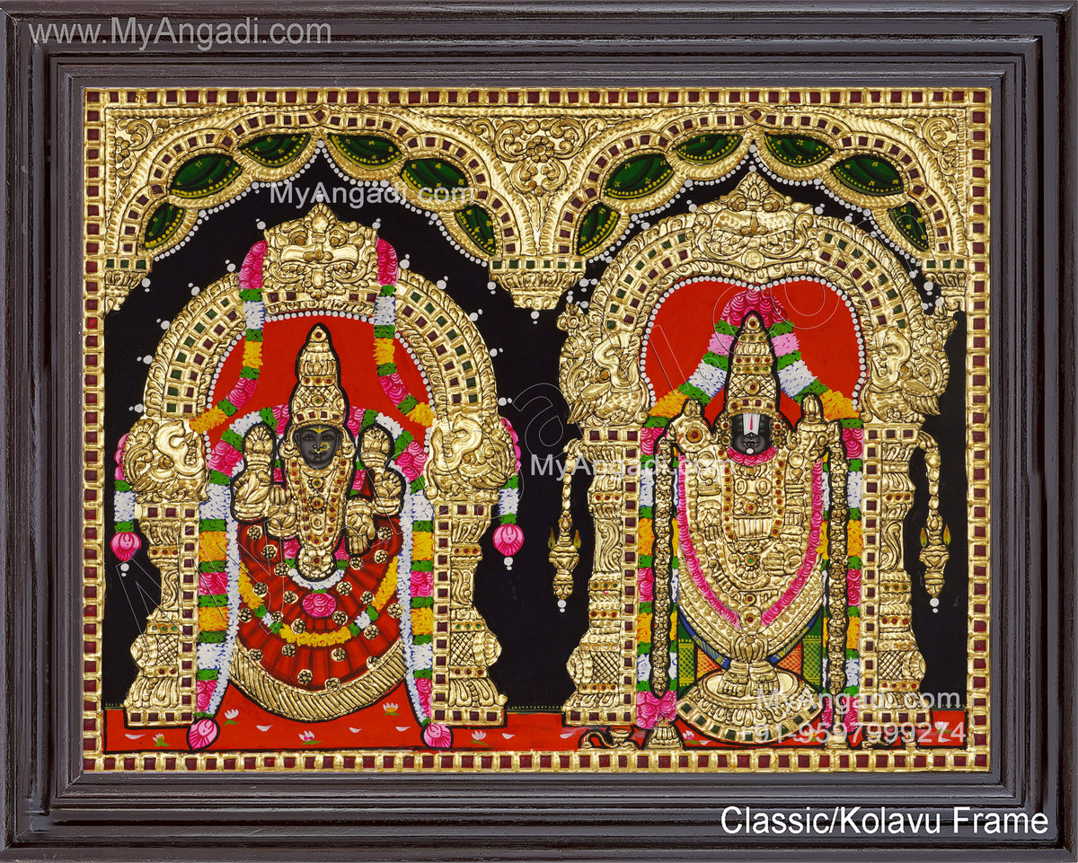 Balaji Thayar Tanjore Painting