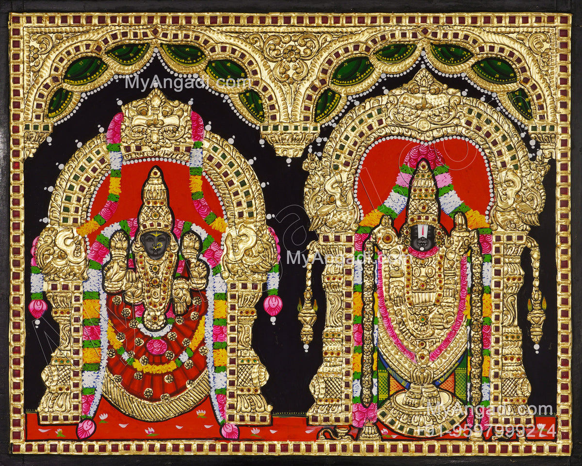 Balaji Thayar Tanjore Painting