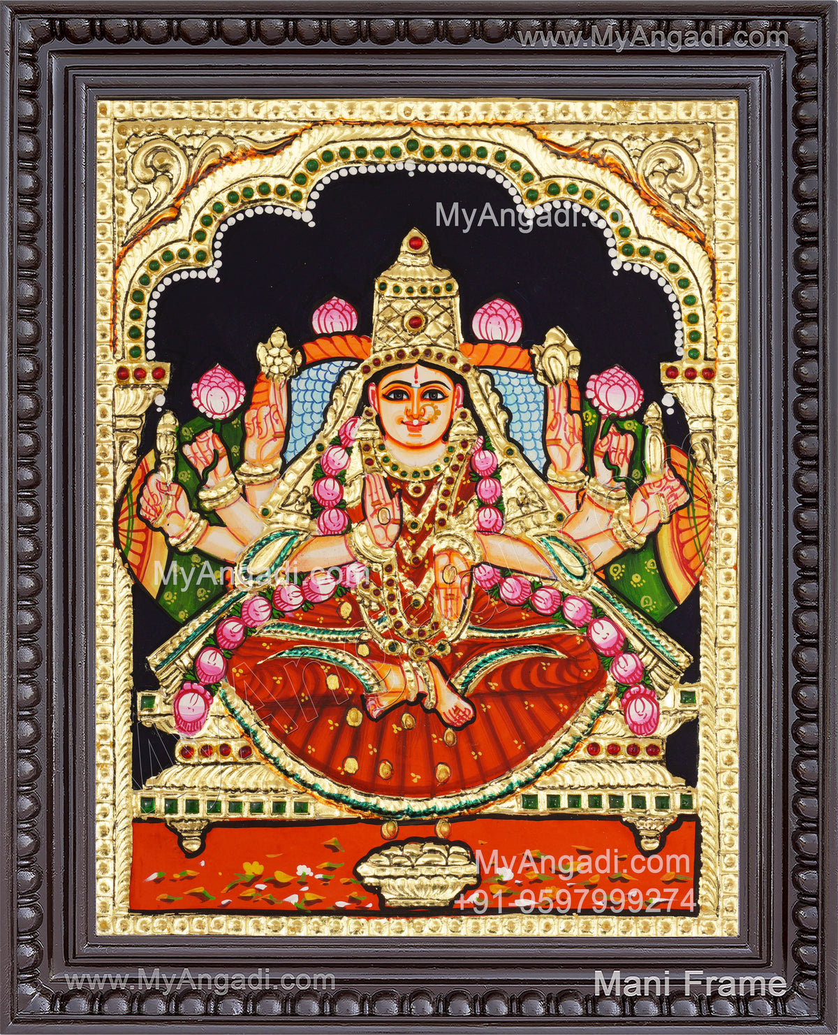 Lakshmi Tanjore Painting