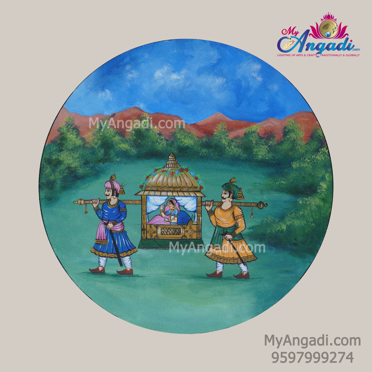 Pallaku/Doli Canvas Painting