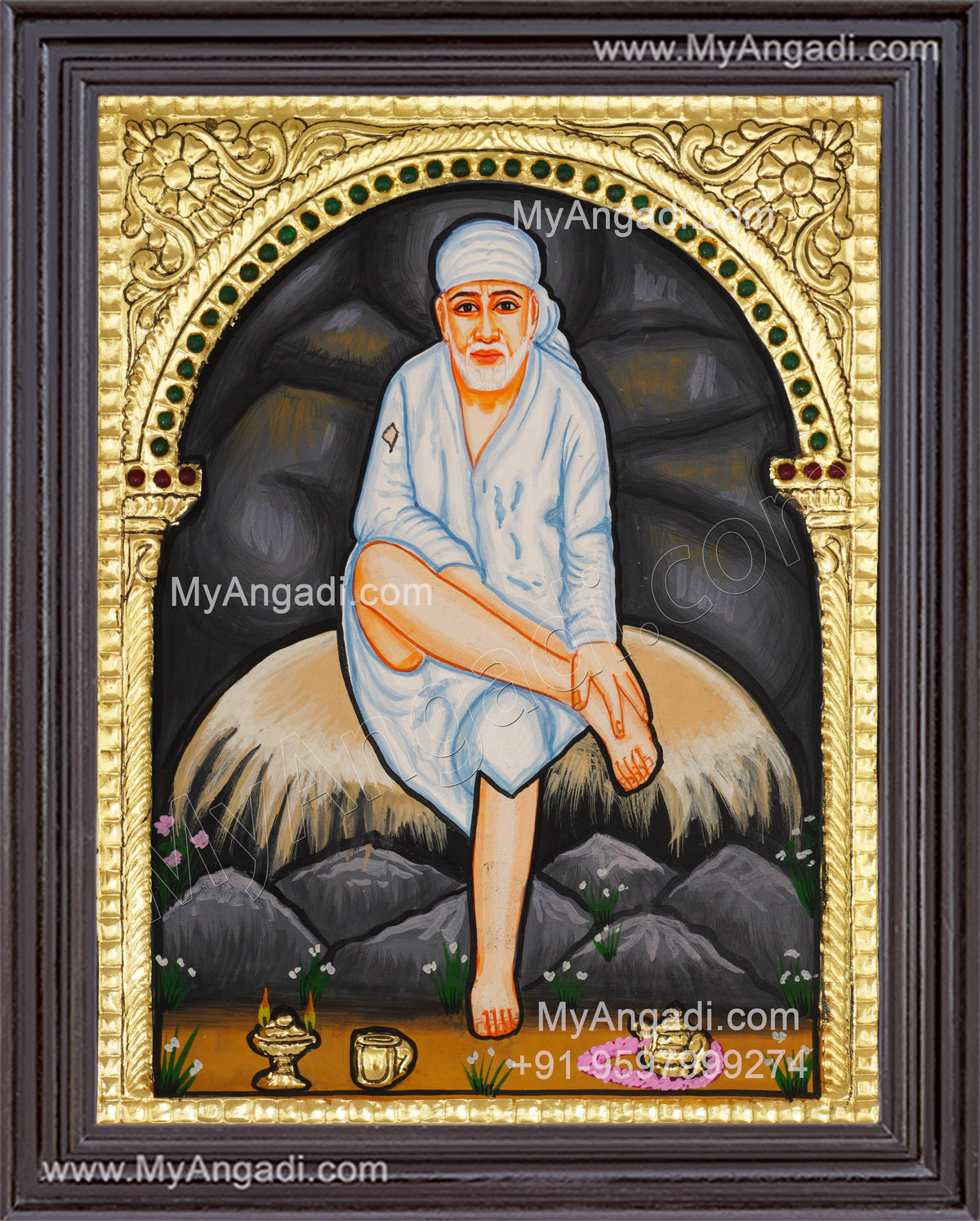 Sai Baba Tanjore Painting