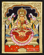 Gajalakshmi Tanjore Painting
