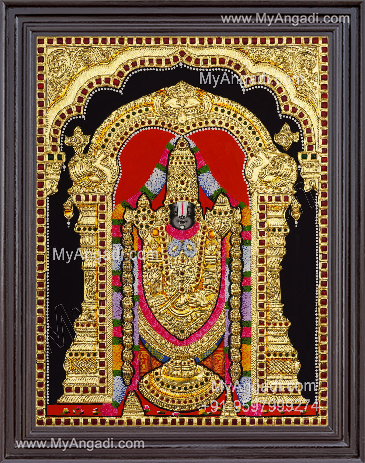 Balaji Tanjore Painting