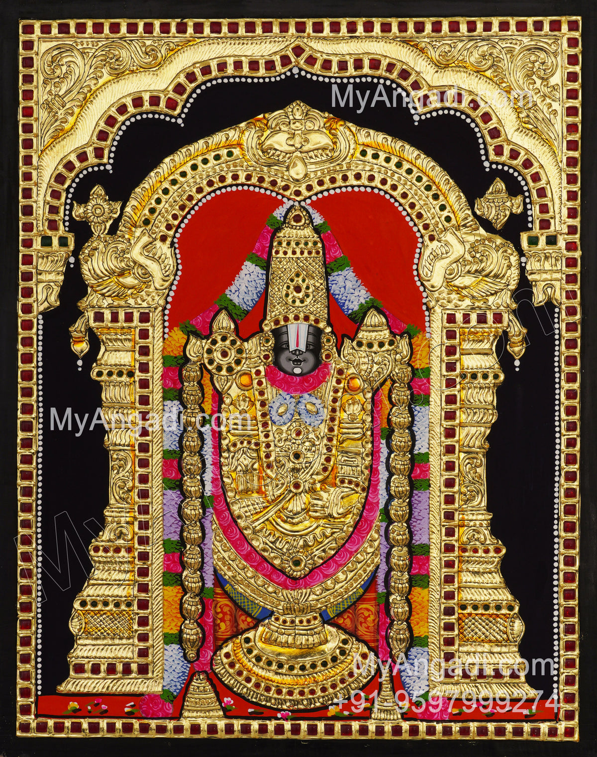 Balaji Tanjore Painting