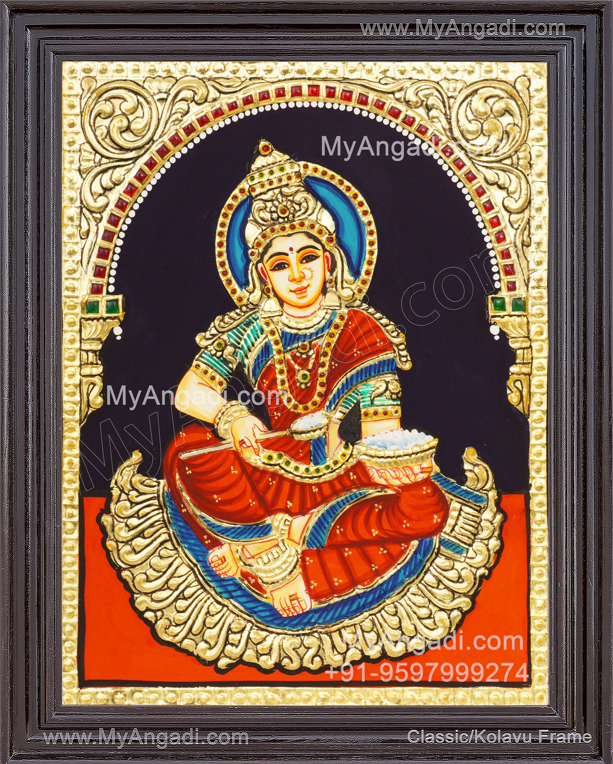 Annapoorani Tanjore Painting