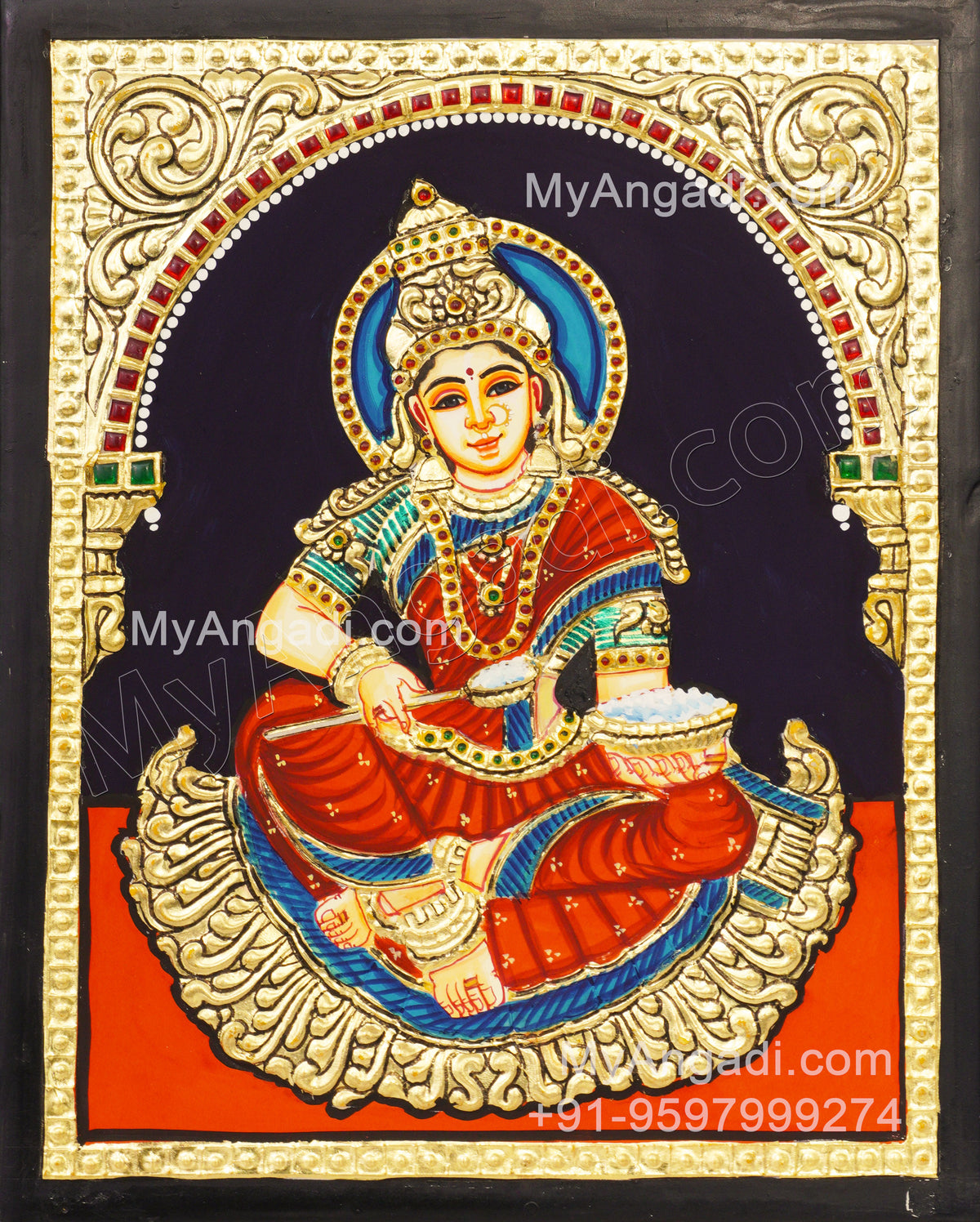Annapoorani Tanjore Painting