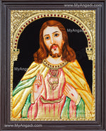 Jesus Tanjore Painting