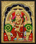 Kamatchi Amman Tanjore Painting