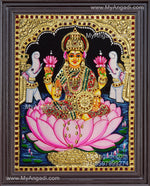 Gajalakshmi Tanjore Painting