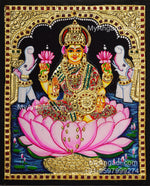 Gajalakshmi Tanjore Painting