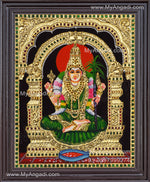 Kamatchi Amman Tanjore Painting