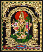 Kamatchi Amman Tanjore Painting