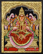 Gajalakshmi Tanjore Painting