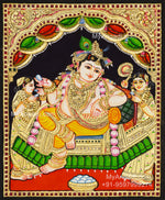 Butter Krishna Tanjore Paintings