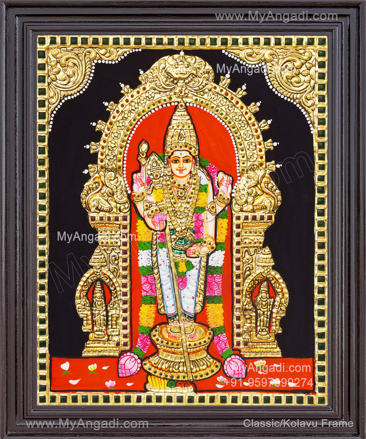 Murugan Tanjore Paintings