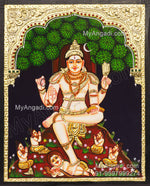Thatchinamoorthy Tanjore Painting
