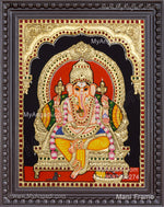 Ganesha Tanjore Painting