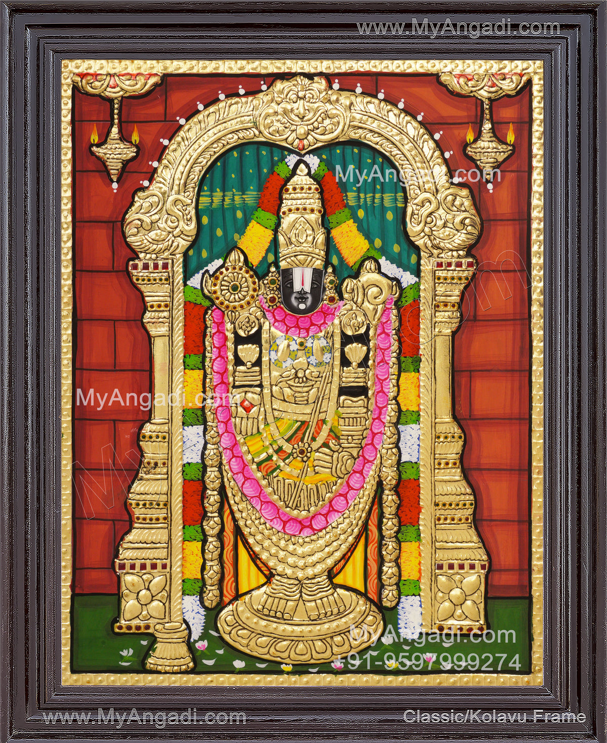 Balaji Tanjore Painting