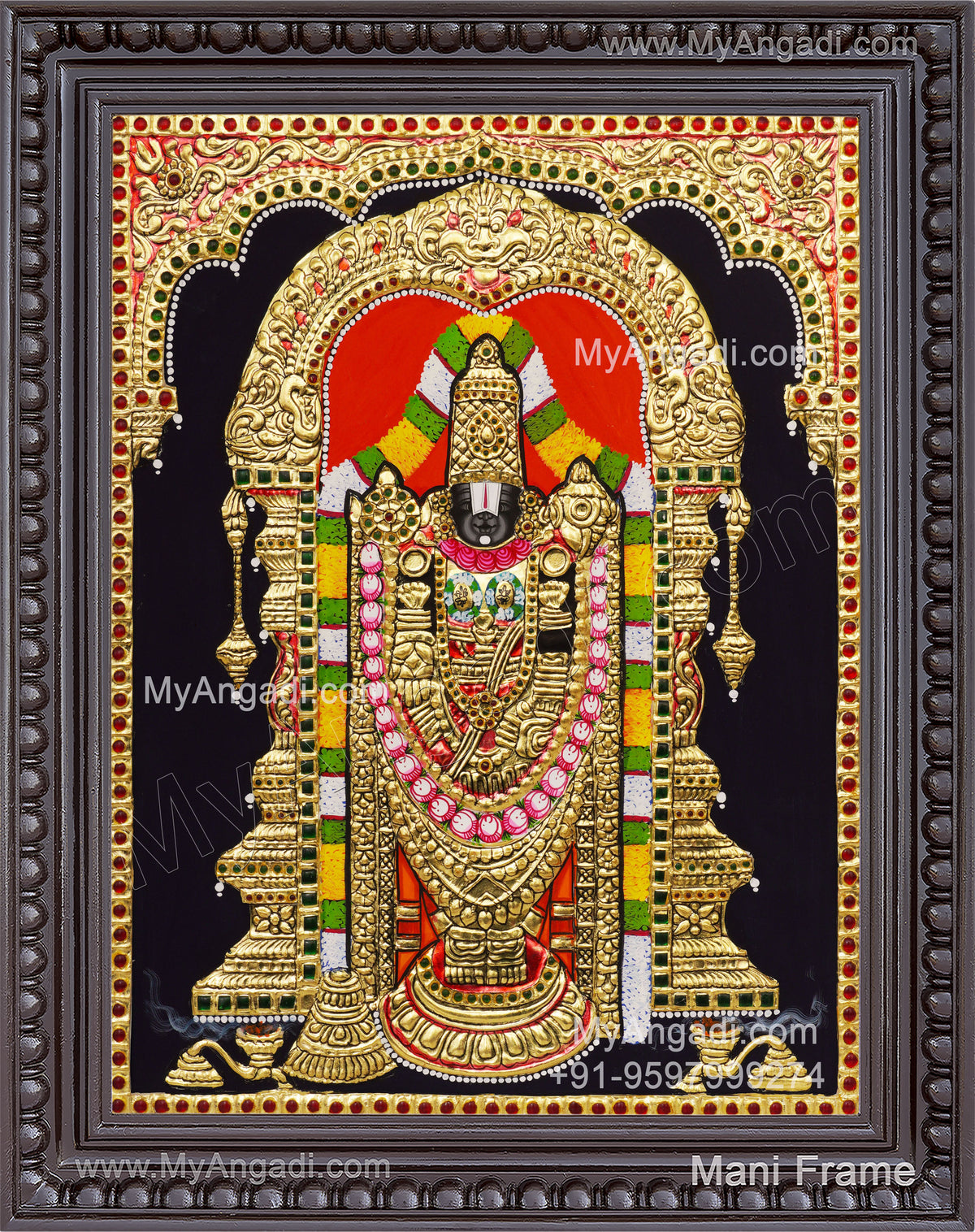 Balaji Tanjore Painting