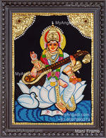 Saraswathi Tanjore Painting