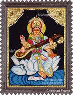Saraswathi Tanjore Painting