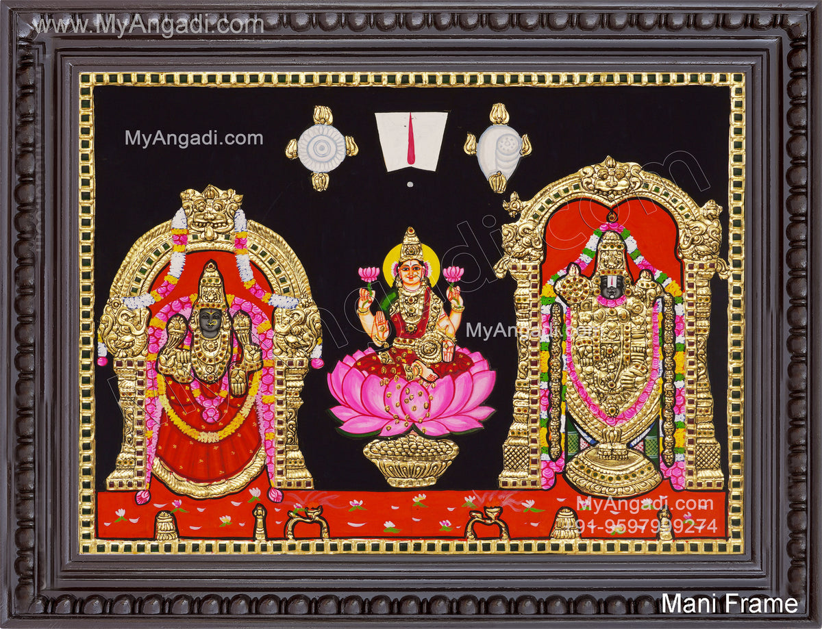 Balaji Thayar Lakshmi Tanjore Paintings