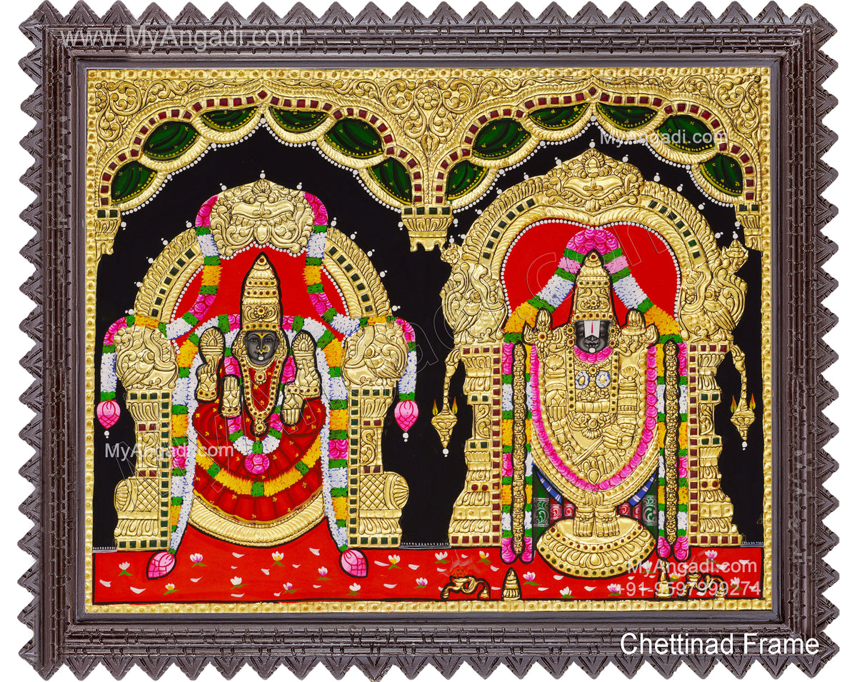 Balaji Thayar Tanjore Painting