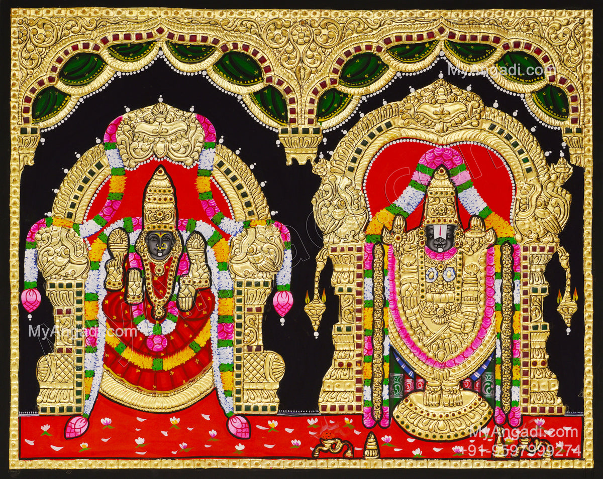Balaji Thayar Tanjore Painting