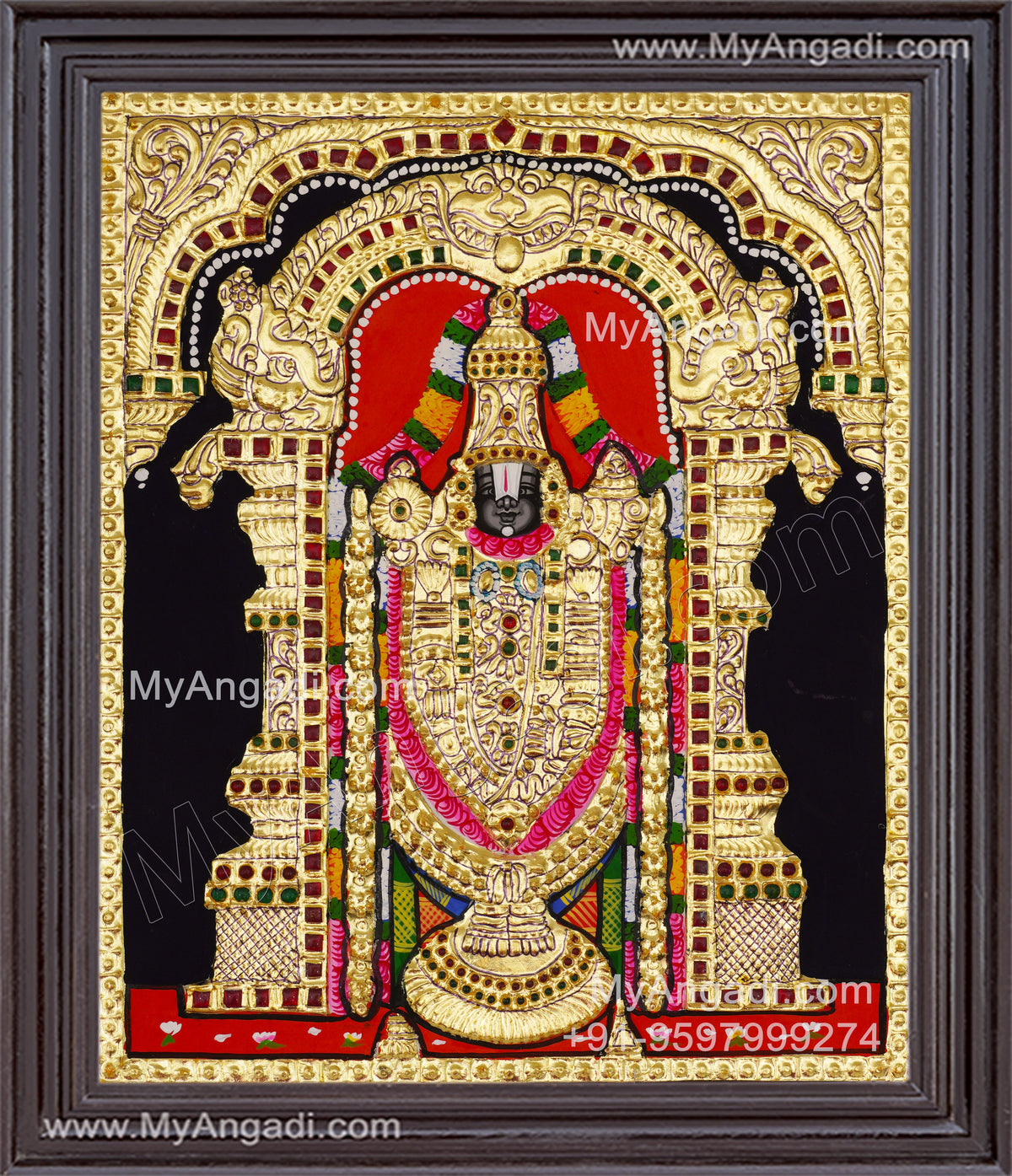 Perumal Tanjore Painting