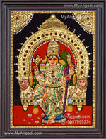 Kamatchi Amman Tanjore Painting