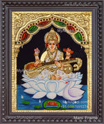 Saraswati Tanjore Painting