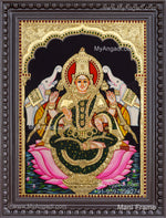 Gajalakshmi Tanjore Painting