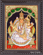 Saraswathi3D Tanjore Painting