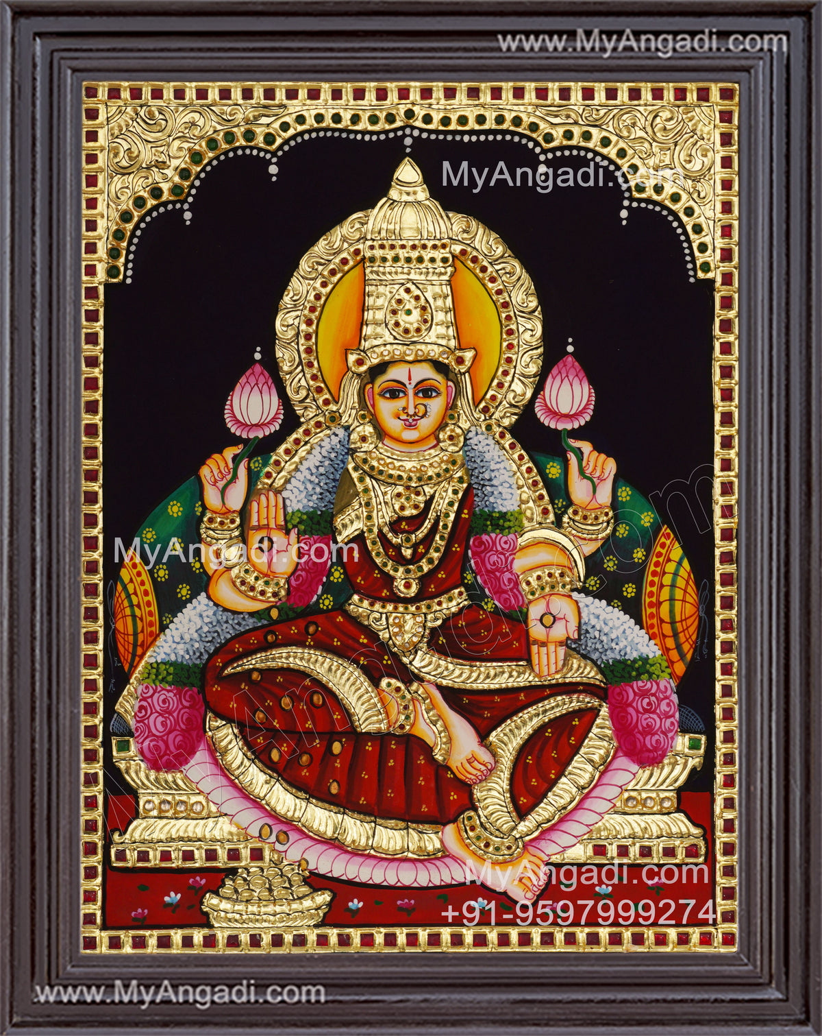 Lakshmi Tanjore Painting